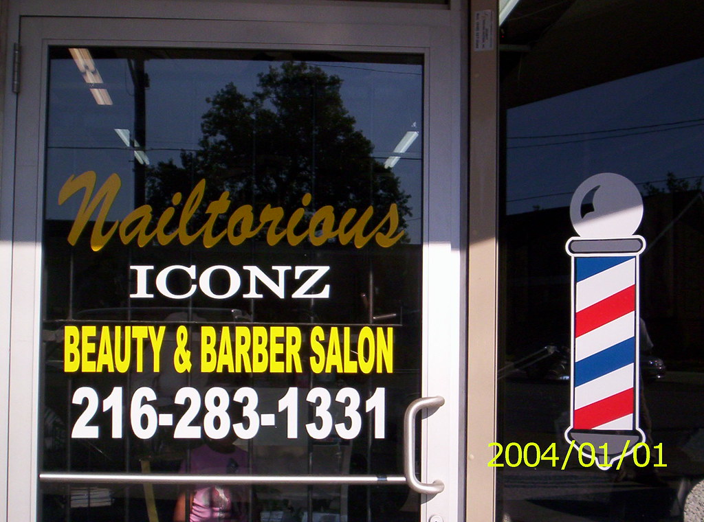 Window signs in Cleveland